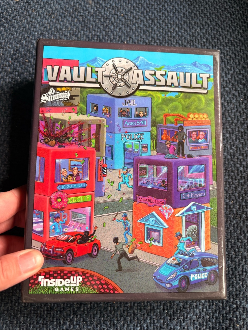Vault Assault Board Game